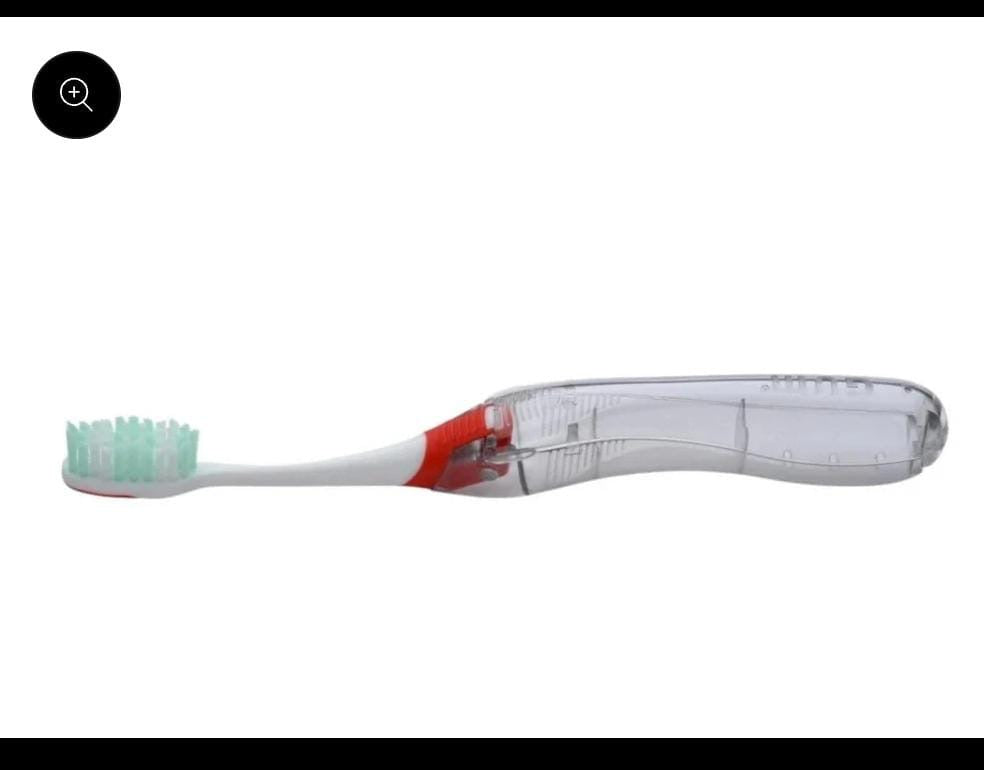 Portable Foldable Toothbrush
