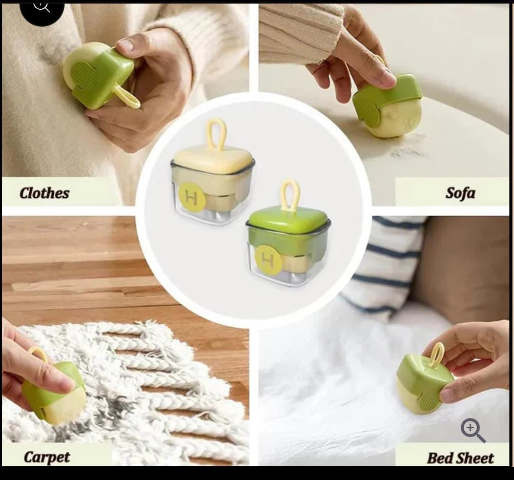 Reusable Mini Lint Remover Roller (2 Pcs)